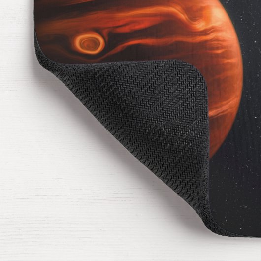 Abbildung von Exoplanet VHS 1256 B und seinen Ster Mousepad (Ecke)