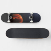 Abbildung von Exoplanet VHS 1256 B und seinen Ster Skateboard (Horizontal)