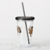 Abbildung von Handfish Cartoon Acryltrinkbecher (Links)
