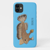 Abbildung von Handfish Cartoon Case-Mate iPhone Hülle (Rückseite)