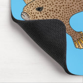 Abbildung von Handfish Cartoon Mousepad (Ecke)