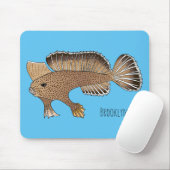 Abbildung von Handfish Cartoon Mousepad (Mit Mouse)