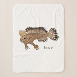 Abbildung von Handfish Cartoon Sherpadecke