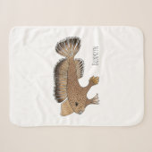 Abbildung von Handfish Cartoon Sherpadecke (Vorderseite (Horizontal))