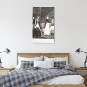 Abbildung von "La Famille Elliot" Leinwanddruck (Insitu (Schlafzimmer))