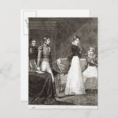 Abbildung von "La Famille Elliot" Postkarte (Vorne/Hinten)