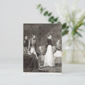 Abbildung von "La Famille Elliot" Postkarte (Stehend Vorderseite)