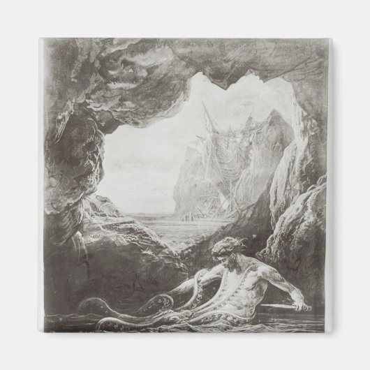 Abbildung von "Les Travailleurs de la Mer" Magnet (Vorne)