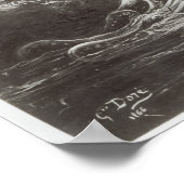 Abbildung von "Les Travailleurs de la Mer" Poster (Ecke)