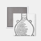 Abbildung von "Pantagruel" Magnet (Vorderseite/Rückseite)