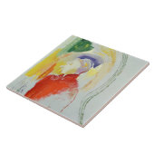 Abbildung (w/c auf Papier) Fliese (Seite)