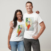 Abbildung (w/c auf Papier) T-Shirt (Unisex)