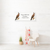 Abbildung zum Cartoon des Vogeladlers Banner (Insitu)