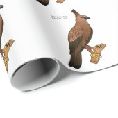 Abbildung zum Cartoon des Vogeladlers Geschenkpapier (Rolleneckpunkt)