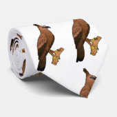 Abbildung zum Cartoon des Vogeladlers Krawatte (Gerollt)