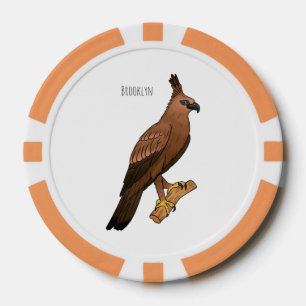 Abbildung zum Cartoon des Vogeladlers Pokerchips