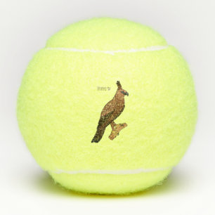 Abbildung zum Cartoon des Vogeladlers Tennisbälle