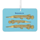 Abbildung zum Cartoon von Alligator Autolufterfrischer (Rückseite)