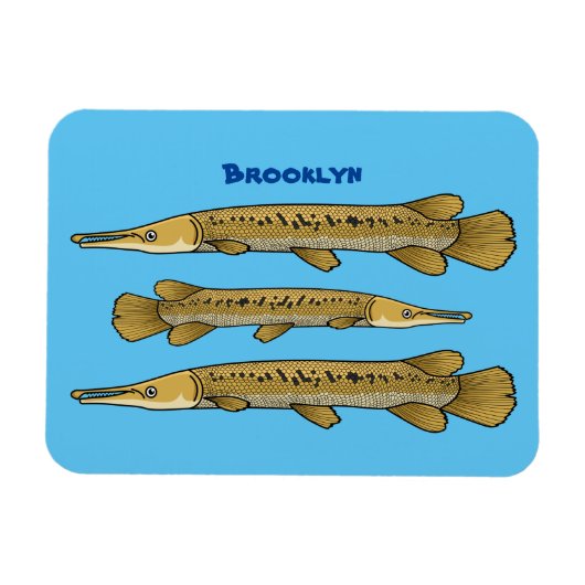 Abbildung zum Cartoon von Alligator Magnet (Horizontal)