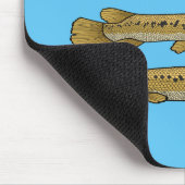 Abbildung zum Cartoon von Alligator Mousepad (Ecke)