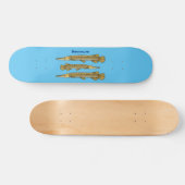 Abbildung zum Cartoon von Alligator Skateboard (Horizontal)