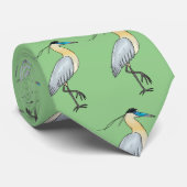 Abbildung zum Cartoon von gekapselten Vögeln Krawatte (Gerollt)