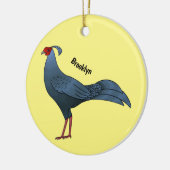 Abbildung zum Cartoon von siamesischen Feuervögeln Keramik Ornament (Links)