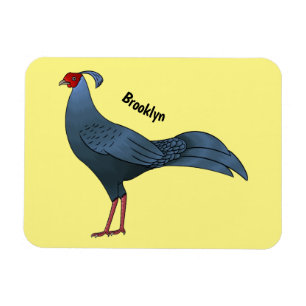 Abbildung zum Cartoon von siamesischen Feuervögeln Magnet