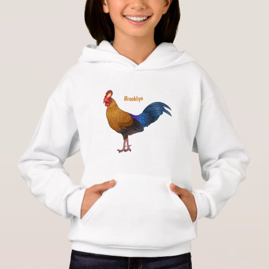 Abbildung zum Cartoon von Sri Lankischer Dschungel Hoodie (Vorderseite)