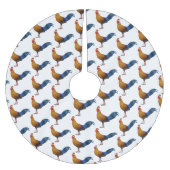 Abbildung zum Cartoon von Sri Lankischer Dschungel Polyester Weihnachtsbaumdecke (Vorderseite)