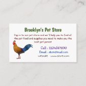 Abbildung zum Cartoon von Sri Lankischer Dschungel Visitenkarte (Vorderseite)