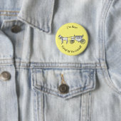 Abbildung zum Hochzeitspferd & Kutsche Cartoon Button (Beispiel)