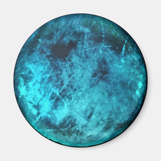 Abbildungen der salzhaltigen radioaktiven Oberfläc Magnet (Vorne)