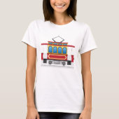 Abbildungen der Straßenbahn T-Shirt (Vorderseite)