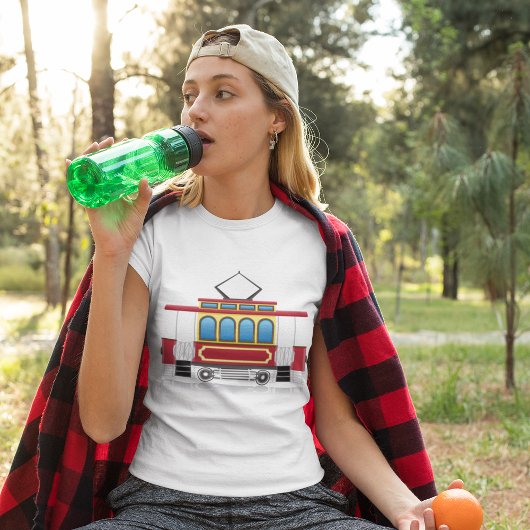 Abbildungen der Straßenbahn T-Shirt