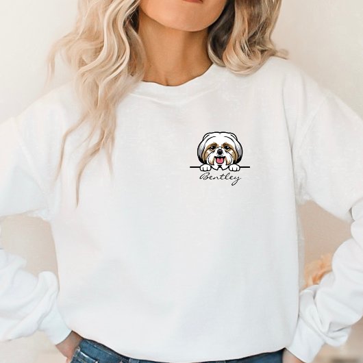 Abbildungen für den Hundehund der Rasse Sweatshirt