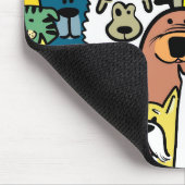 Abbildungen für Hunde und Katzen Mousepad (Ecke)