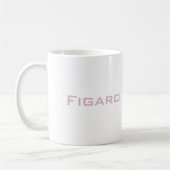 Abbildungen Name Rosa Figaro Auto Kaffeetasse (Links)