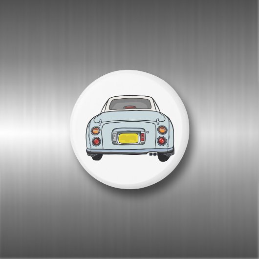 Abbildungen Pale Aqua Figaro Auto Magnet