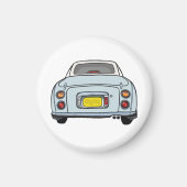 Abbildungen Pale Aqua Figaro Auto Magnet (Vorne)