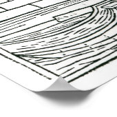 Abbildungen von "Die Reise von St. Brendan" Poster (Ecke)