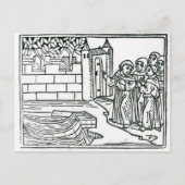 Abbildungen von "Die Reise von St. Brendan" Postkarte (Vorderseite)