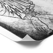 Abbildungen von zwei Aposteln oder Propheten Poster (Ecke)