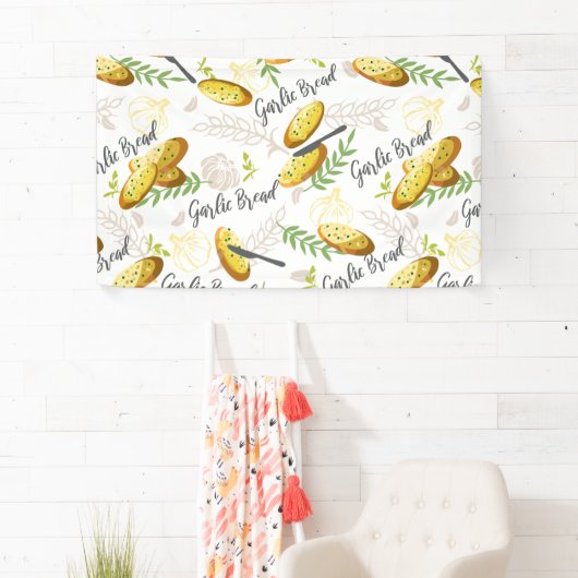 Abbildungsmuster für Knoblauchbrot V1 Banner (Insitu)