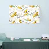 Abbildungsmuster für Knoblauchbrot V1 Banner (Messeveranstaltung)