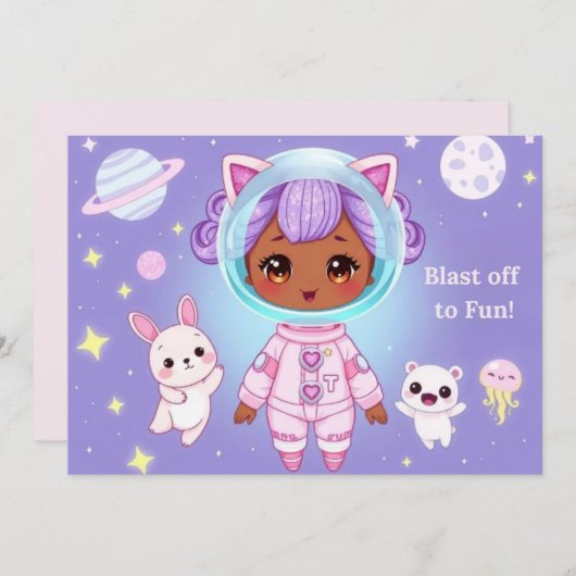 Abblasen Einladung (Vorne/Hinten)