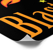 Abblasen Poster (Ecke)