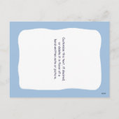 Abblasen | Valentinstag-Karte Feiertagspostkarte (Rückseite)