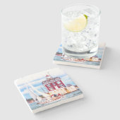 Abblendlicht Steinuntersetzer (Seitenansicht)