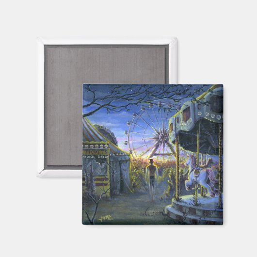 Abblendung Magnet (Vorderseite/Rückseite)